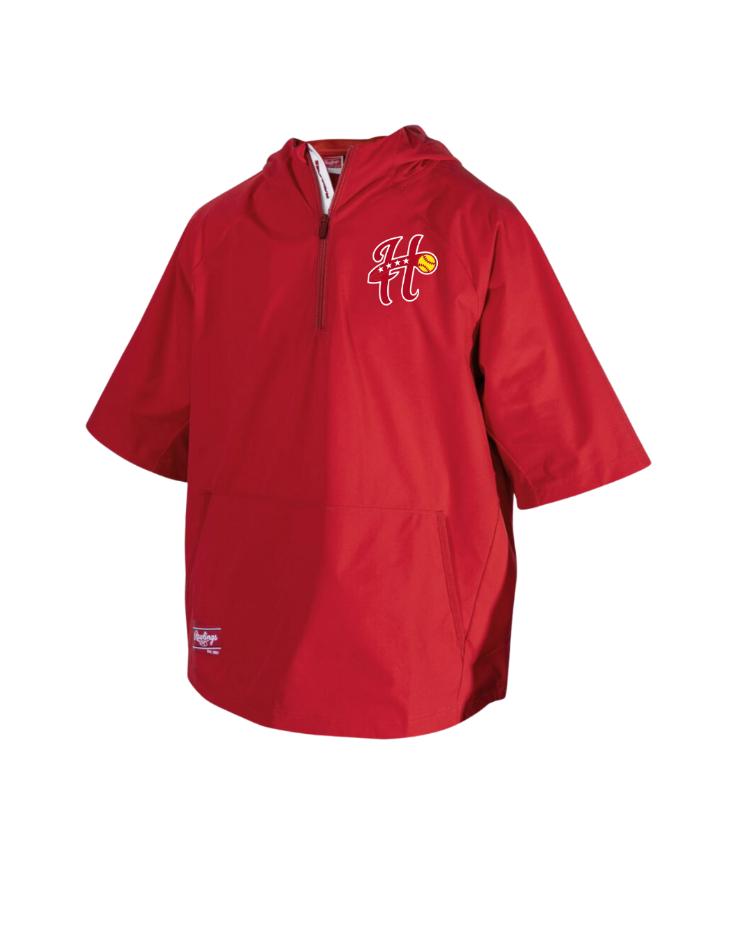 Rawlings Adult/Youth ColorSynce Short Sleeve Hooded Jacket